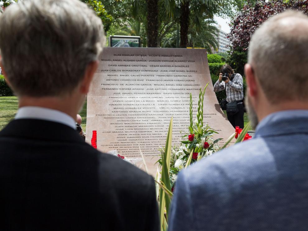 Al acto de conmemoración ha acudido el alcalde Pedro Santisteve