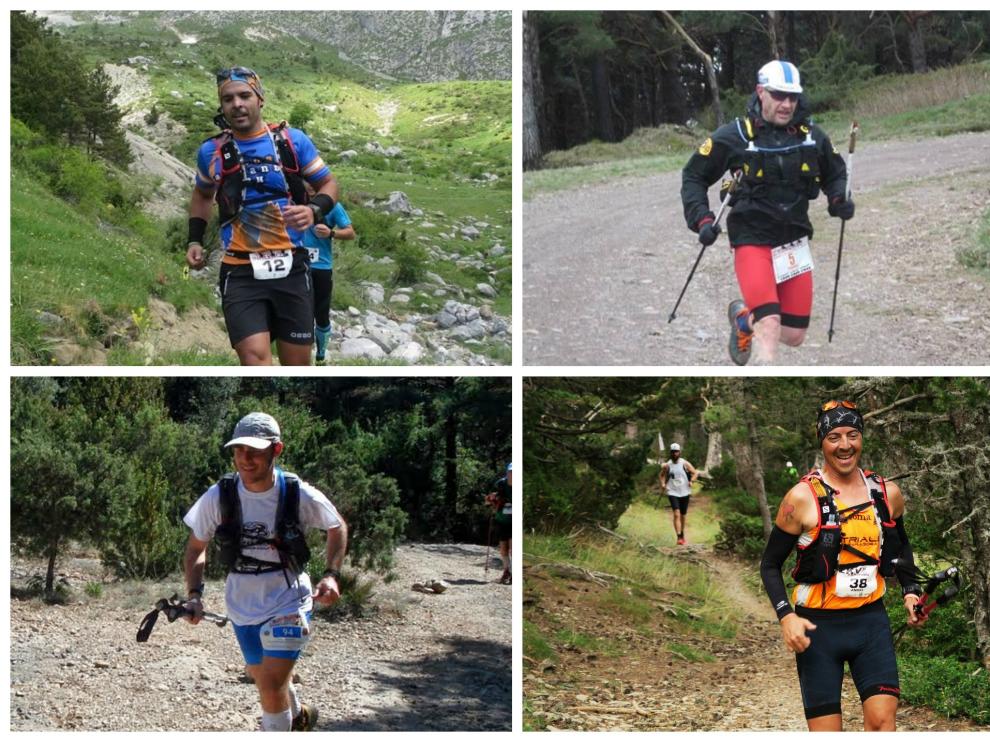 Jorge Aramburo, José Antonio Pinilla, Óscar Vázquez y Ángel Hernando, los cuatro aspirantes a finalizar el reto