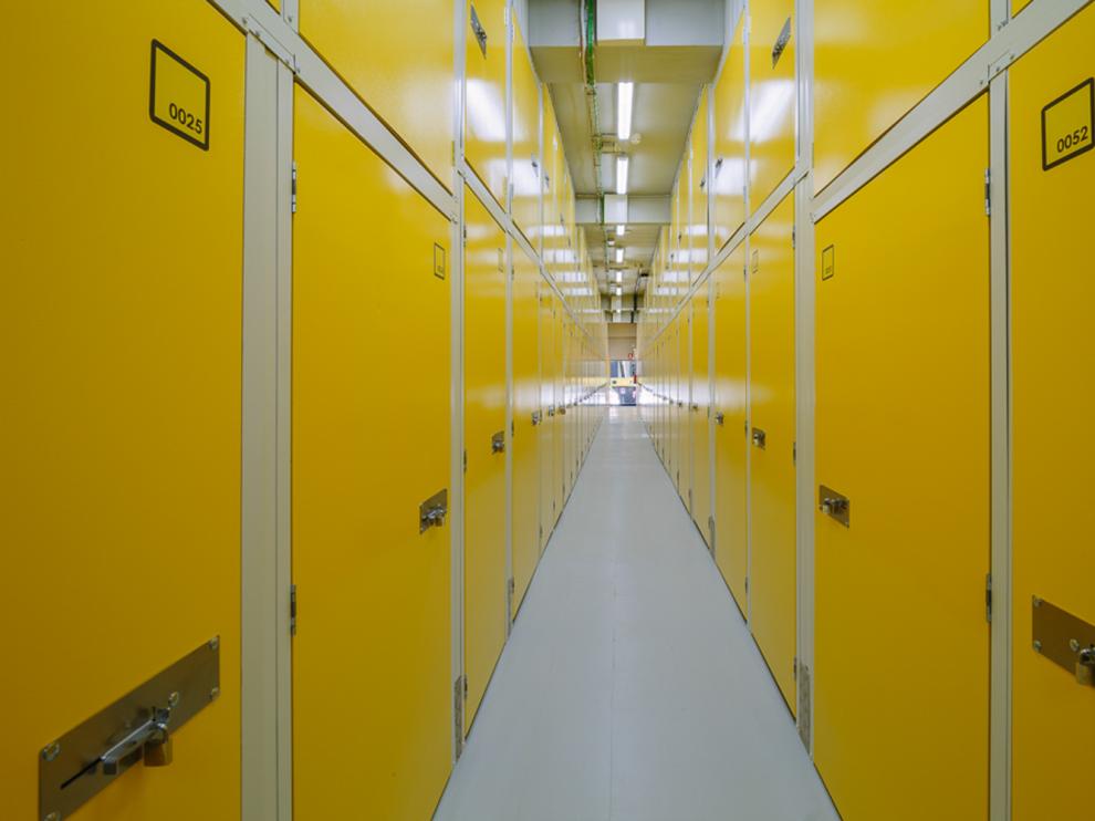 Una de las instalaciones de Guardatodo en Zaragoza, una de las empresas que ofrecen trasteros en la ciudad.