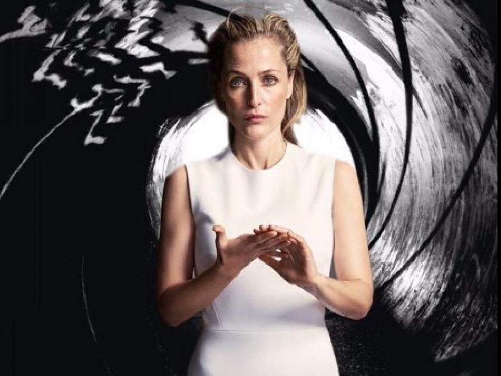 Gillian Anderson quiere ser la nueva agente 007.