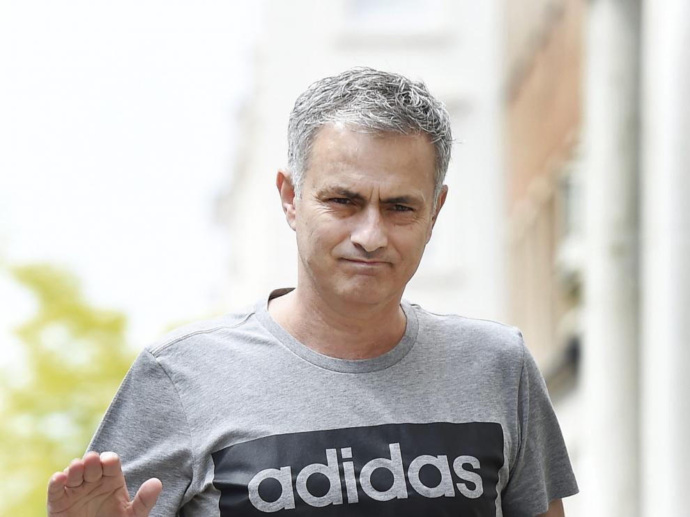 Jose Mourinho, técnico portugués del Manchester United