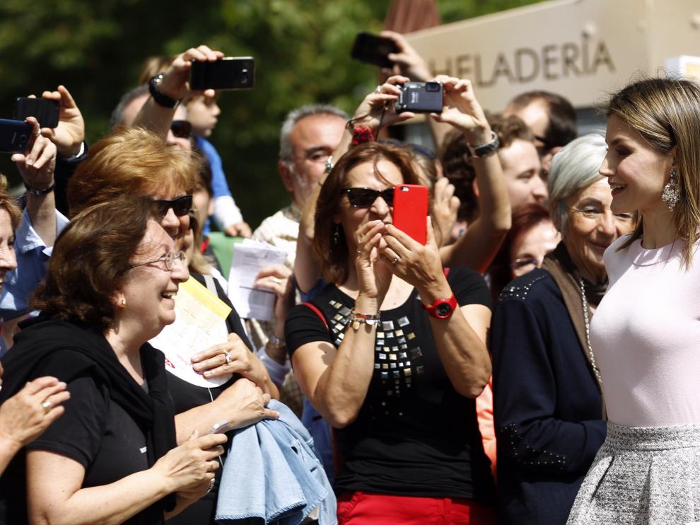 ?Doña Letizia, reina de los autógrafos en la Feria del Libro de Madrid