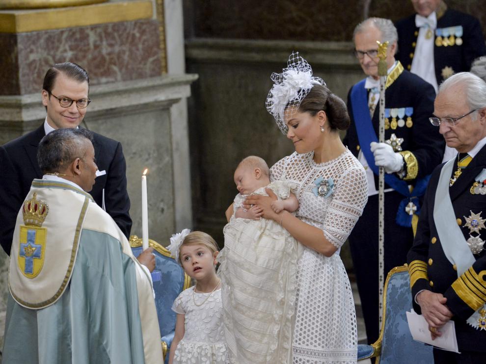 Bautizo del segundo hijo de la princesa heredera Victoria de Suecia.
