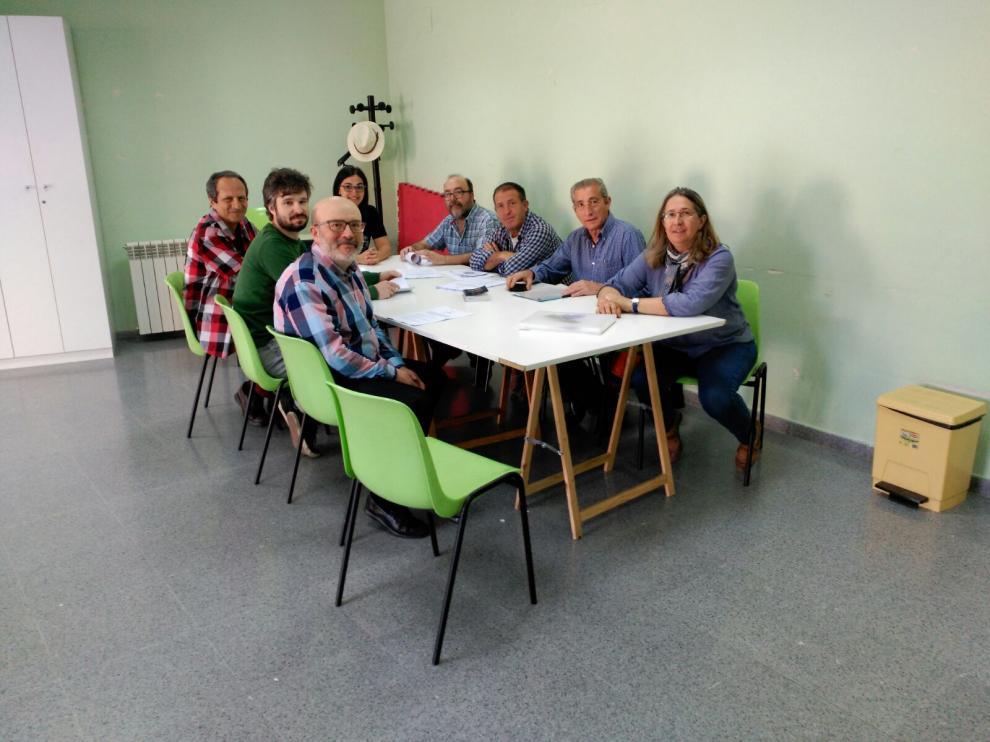 El grupo que promueve la Asociación de Esperanto en Teruel