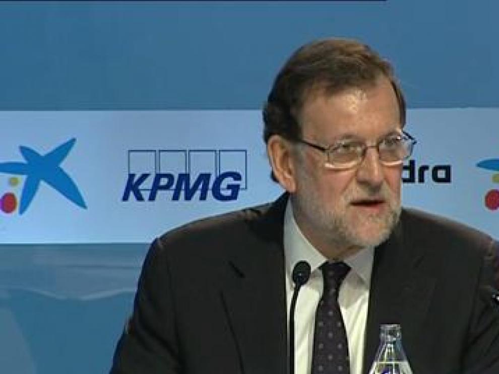 Rajoy, en un acto reciente