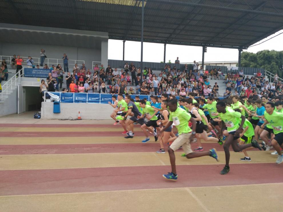 Carrera sin Humo para jóvenes en Zaragoza