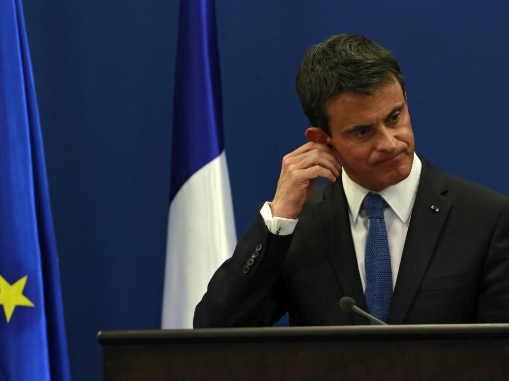 El primr ministro francés Manuel Valls.