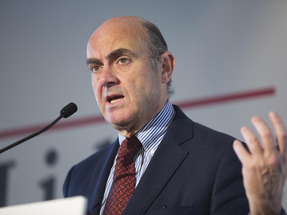 El ministro de Economía, Luis de Guindos.