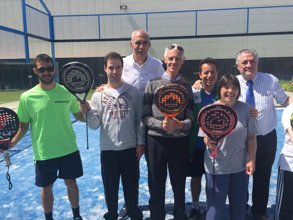 Presentación del torneo de pádel
