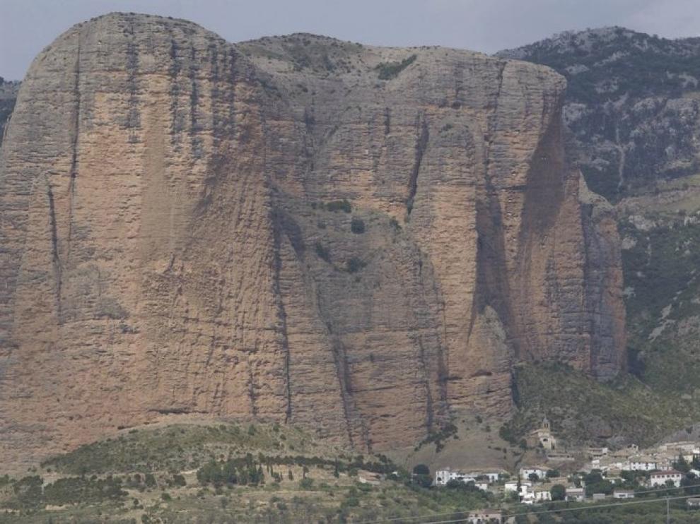 Zona de los mallos de Riglos.