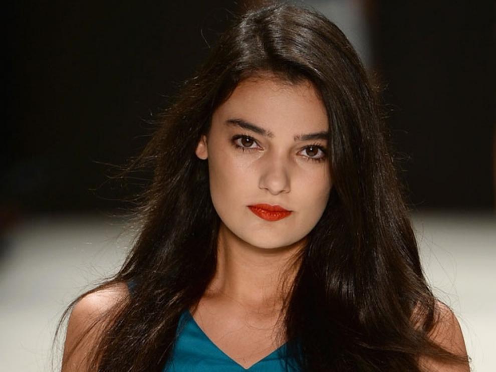 La modelo Merve Büyüksaraç.