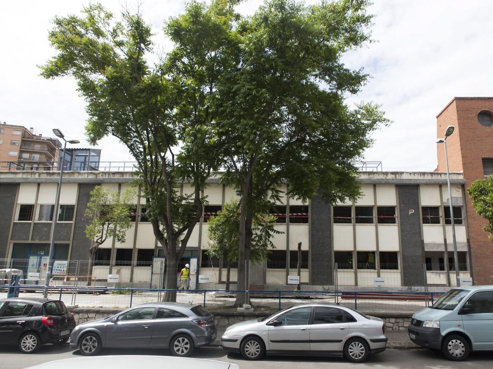 Oficinas de Endesa en la calle de Aznar Molina, que se ha vaciado por completo para las obras.