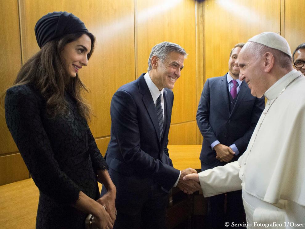 Su historia no solo conmovió al Papa Francisco sino también a grandes estrellas de Hollywood como George Clooney, Richard Gere o Salma Hayek
