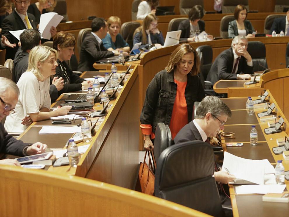 Pleno de las Cortes de Aragón