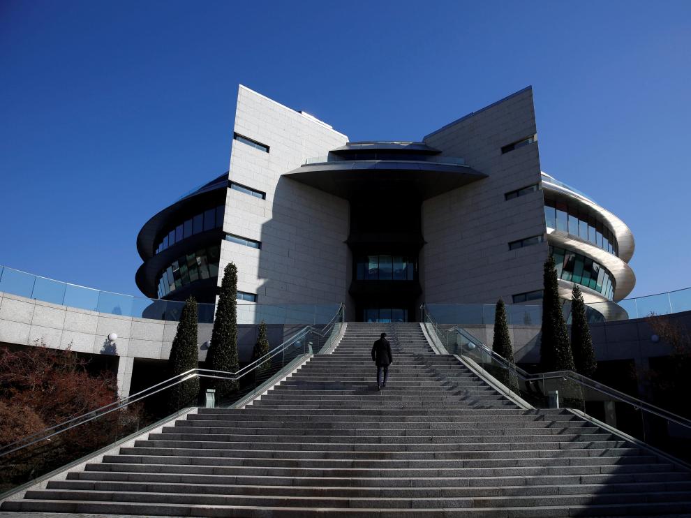 Sede del Banco Santander en Madrid.