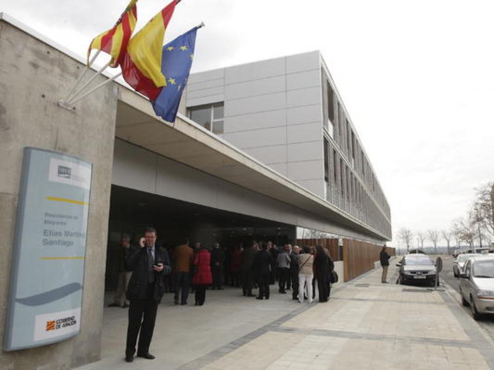 Residencia construida en Zaragoza con la herencia de Elías Martínez Santiago