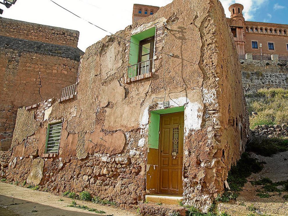 Uno de los inmuebles que se encuentran en mal estado de conservación en la localidad.