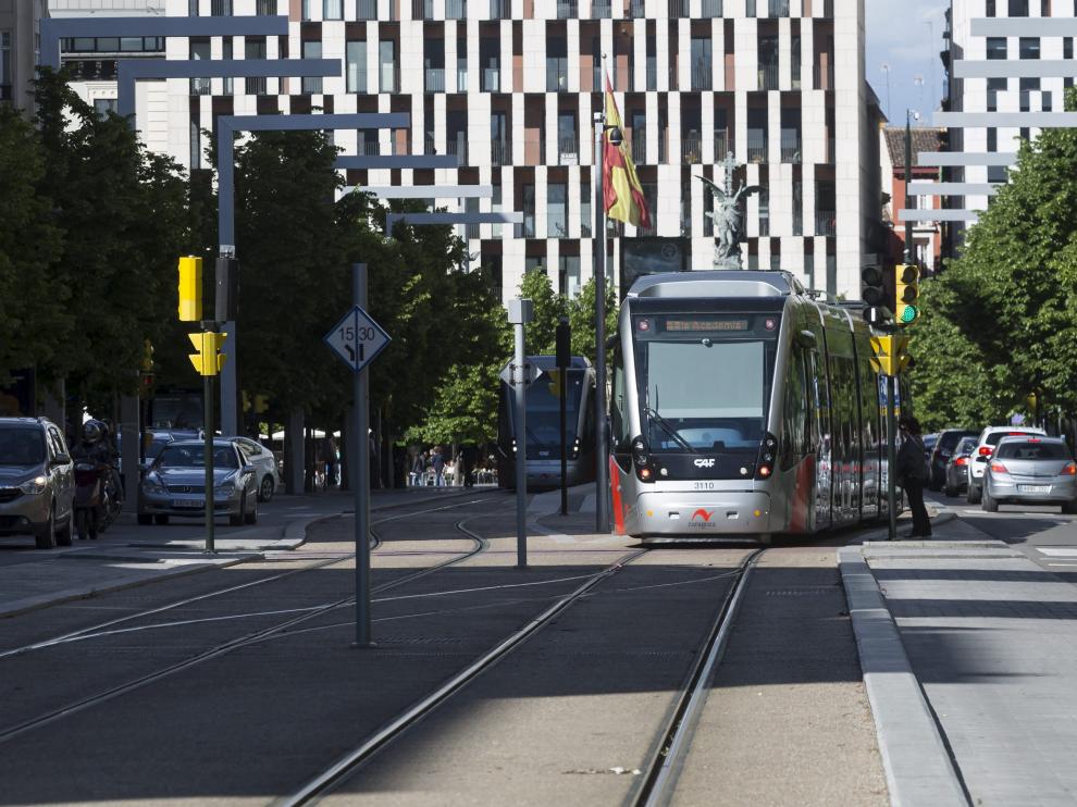 El tranvía transportó el año pasado un 11% menos de los pasajeros previstos.