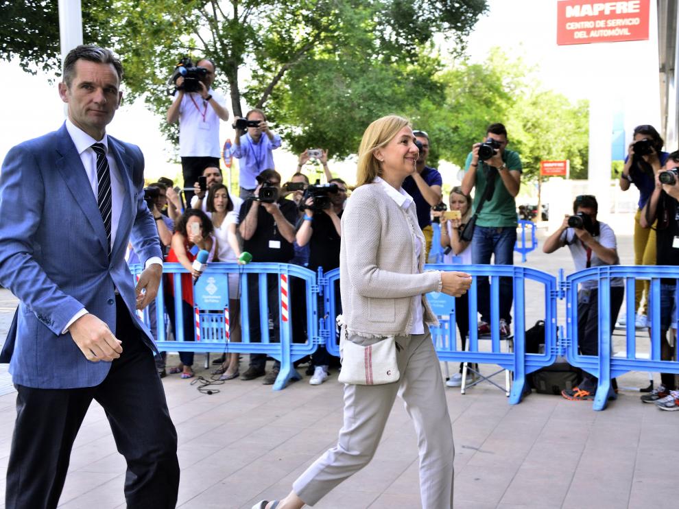 La infanta, de nuevo en el juzgado