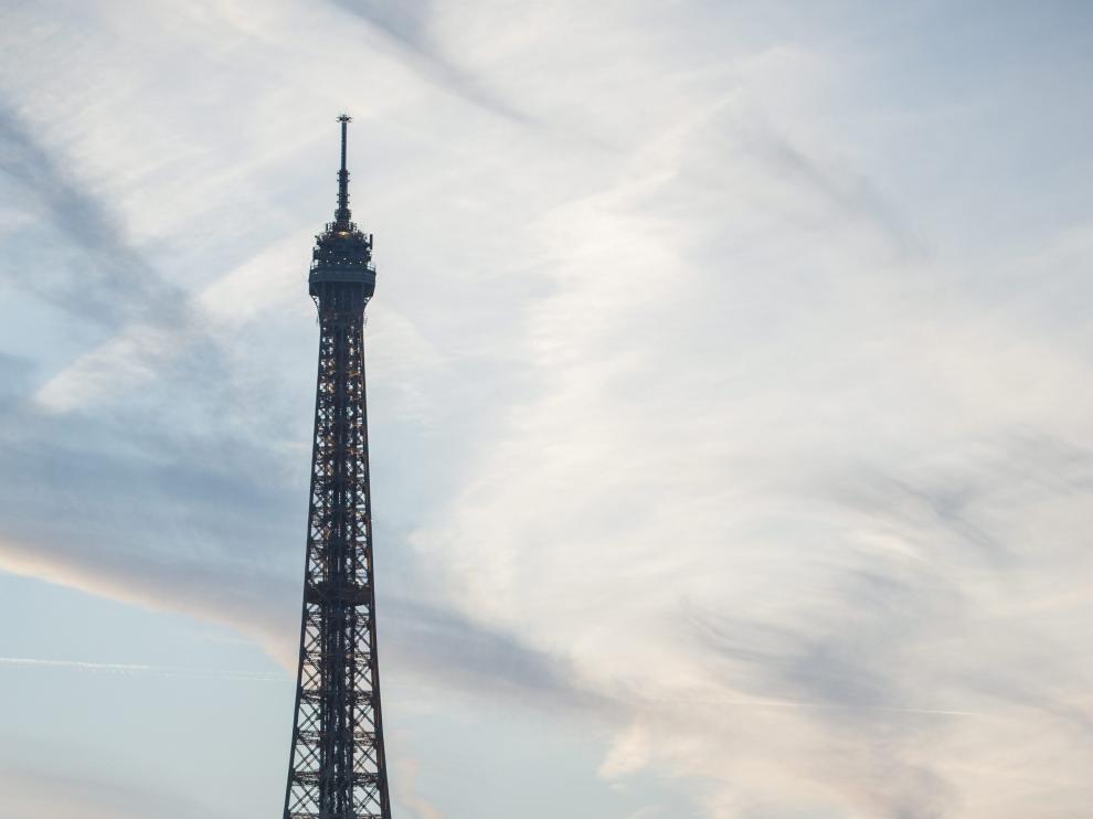 La Torre Eiffel de París.