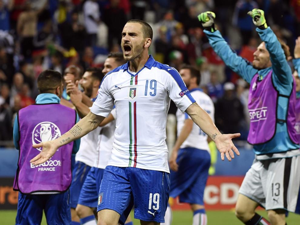 Foto de archivo de la selección italiana en esta Eurocopa.
