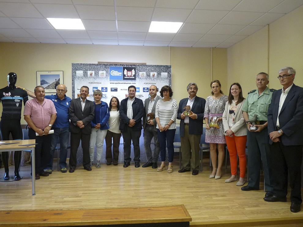 Homenaje a los colaboradores.
