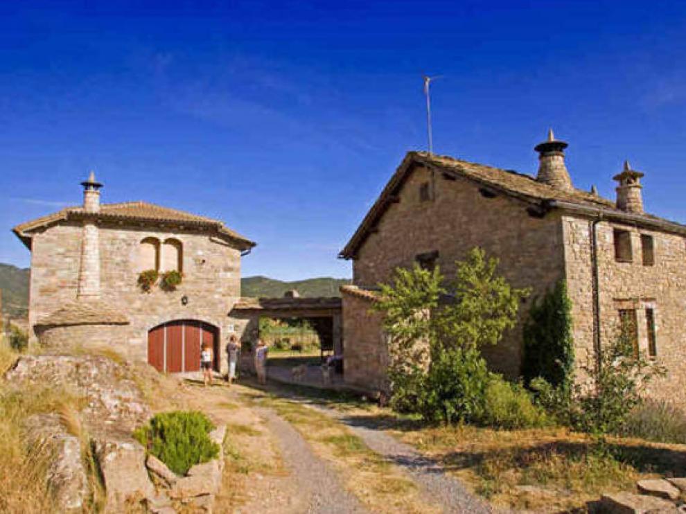 Una casa rural en Sabiñánigo, en una imagen de archivo