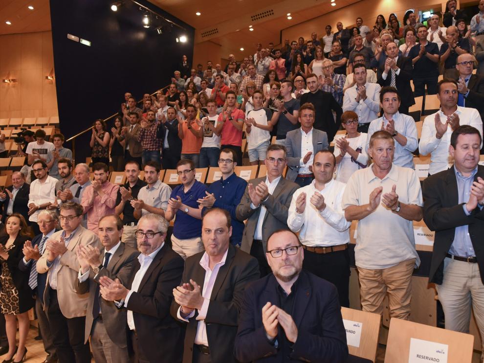 Los asistentes a la gala