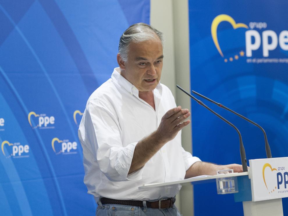 Esteban González Pons en la jornada celebrada en Zaragoza