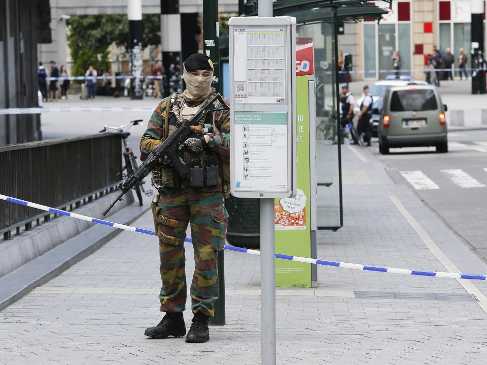 ?Una falsa alarma obliga a evacuar la estación central de trenes de Bruselas