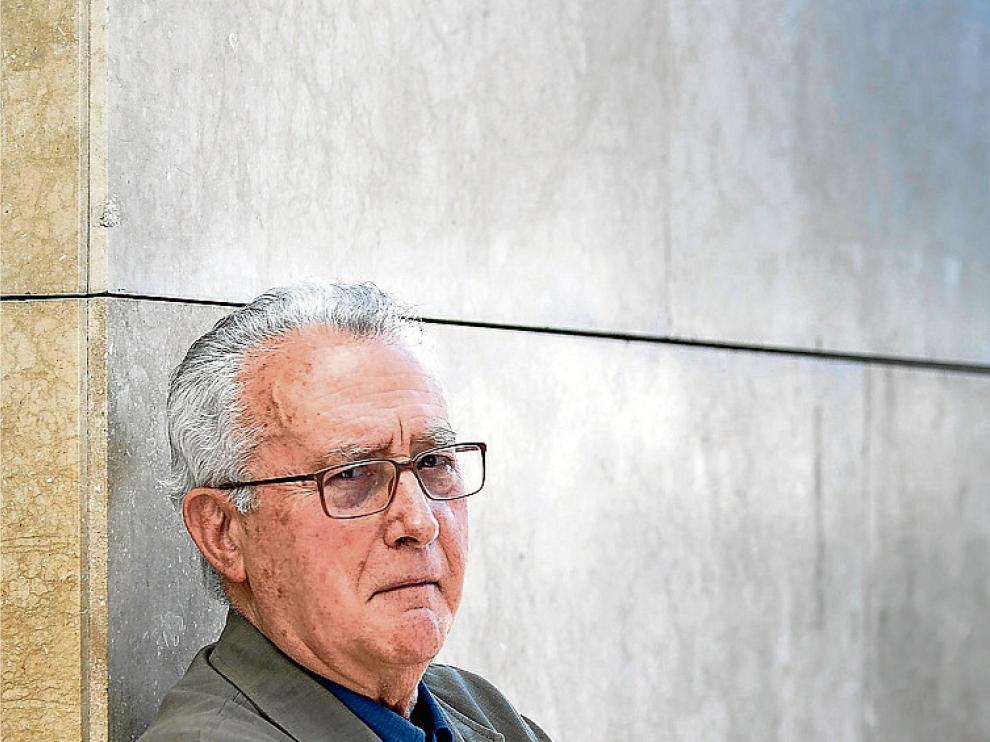 Manuel Gallego, en su visita a Zaragoza en 2016.