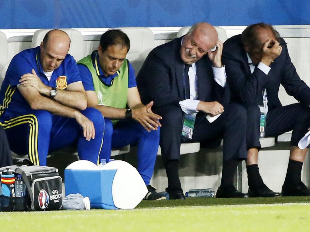 Partido Croacia-España en la Eurocopa 2016