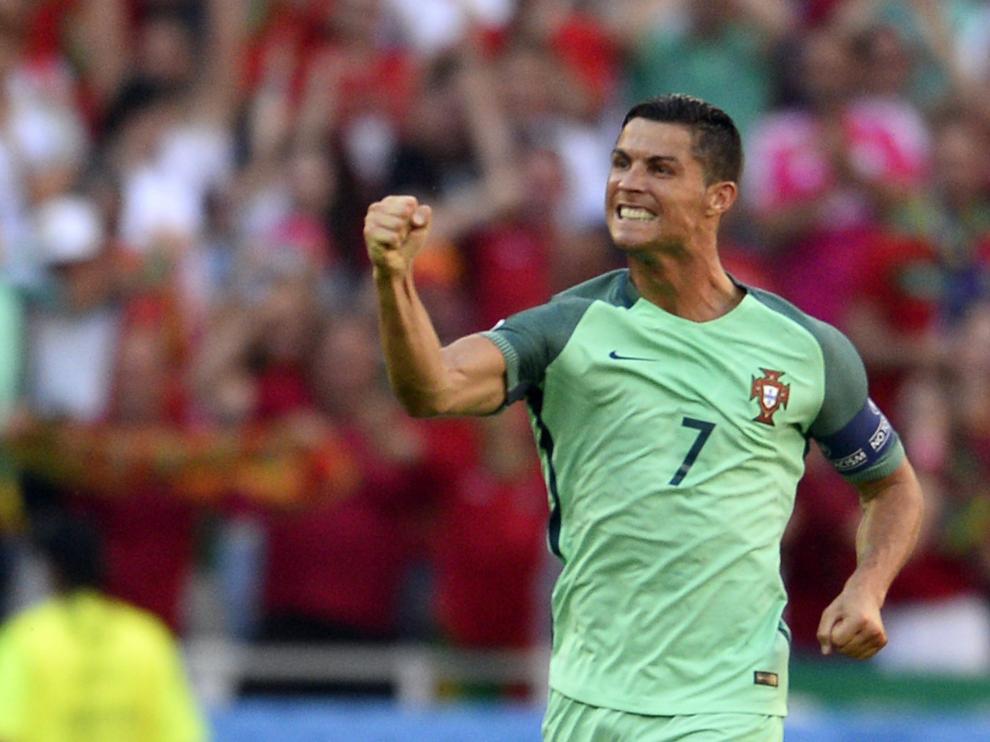 Cristiano Ronaldo celebra uno de sus goles
