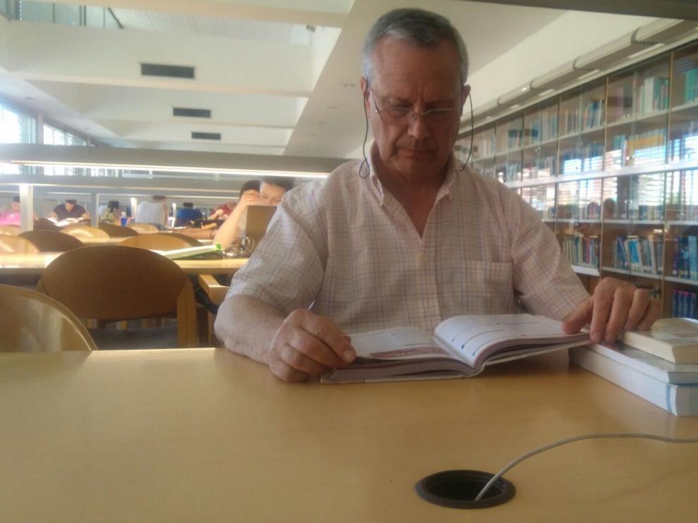 Jesús Fleta, en la Universidad de Zaragoza