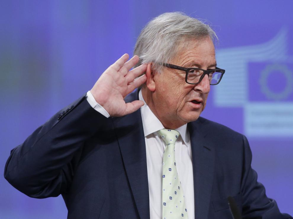 El presidente de la Comisión Europea, Jean-Claude Juncker
