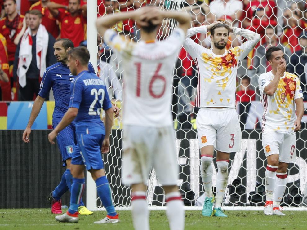 España cae en octavos contra Italia