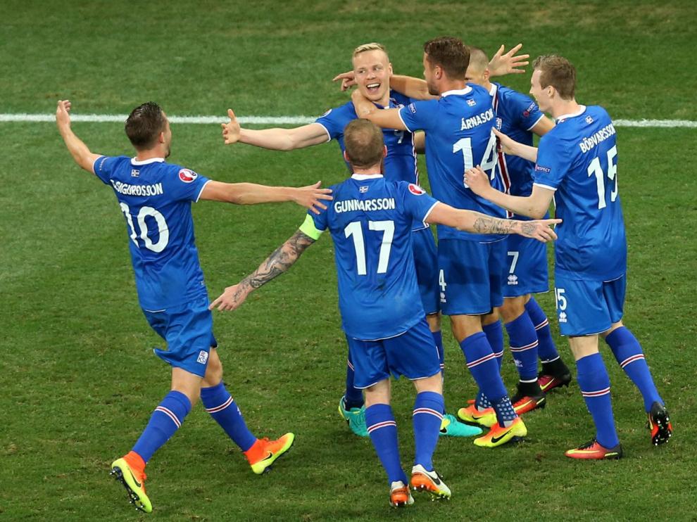Victoria histórica de Islandia ante Inglaterra en octavos de la Eurocopa.
