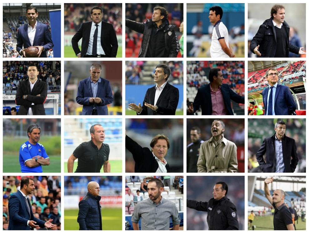 Entrenadores de Segunda