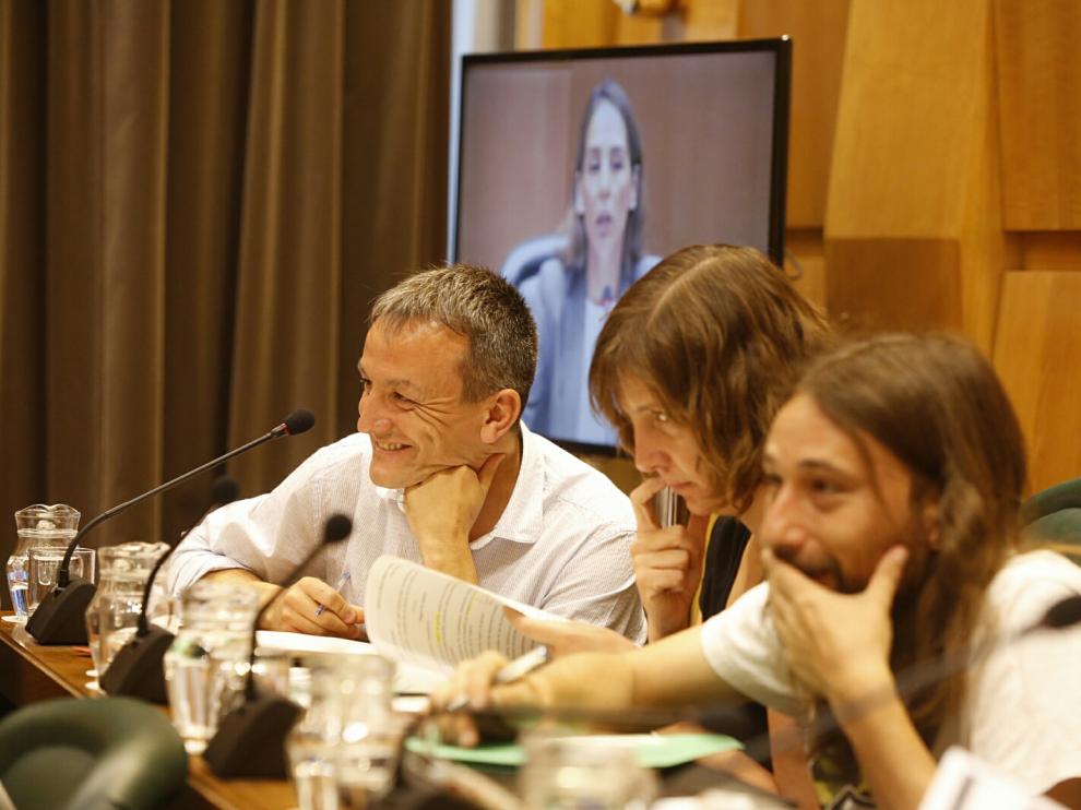Pleno en el Ayuntamiento de Zaragoza