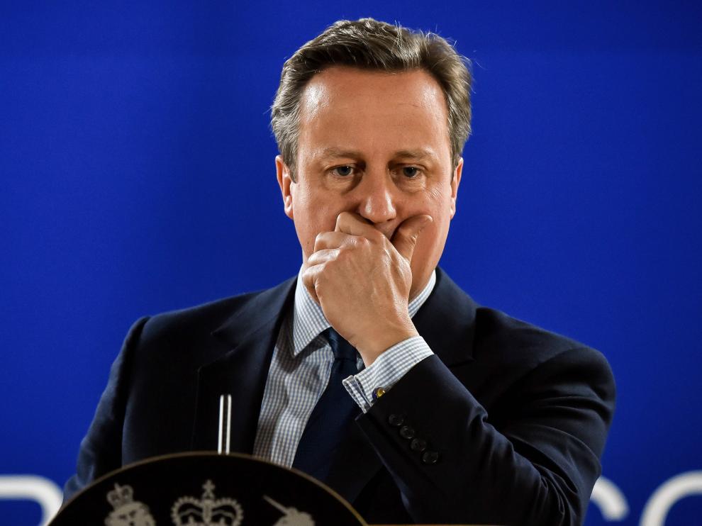 David Cameron, este martes en Bruselas.
