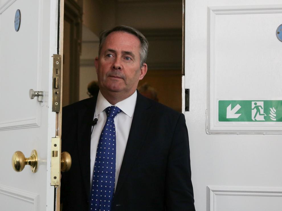 El ministro de Defensa británico, Liam Fox.