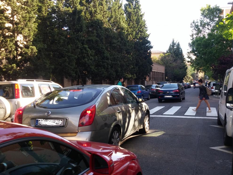 Paso de cebra en Zaragoza