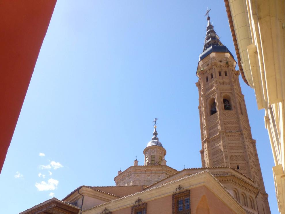 Finalizada la restauración de la sacristía y el ábside de la Colegiata de Santa María La Mayor de Calatayud