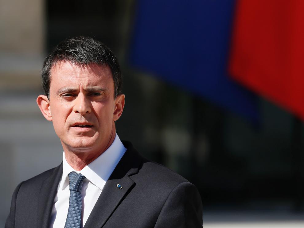 El primer ministro francés, Manuel Valls.