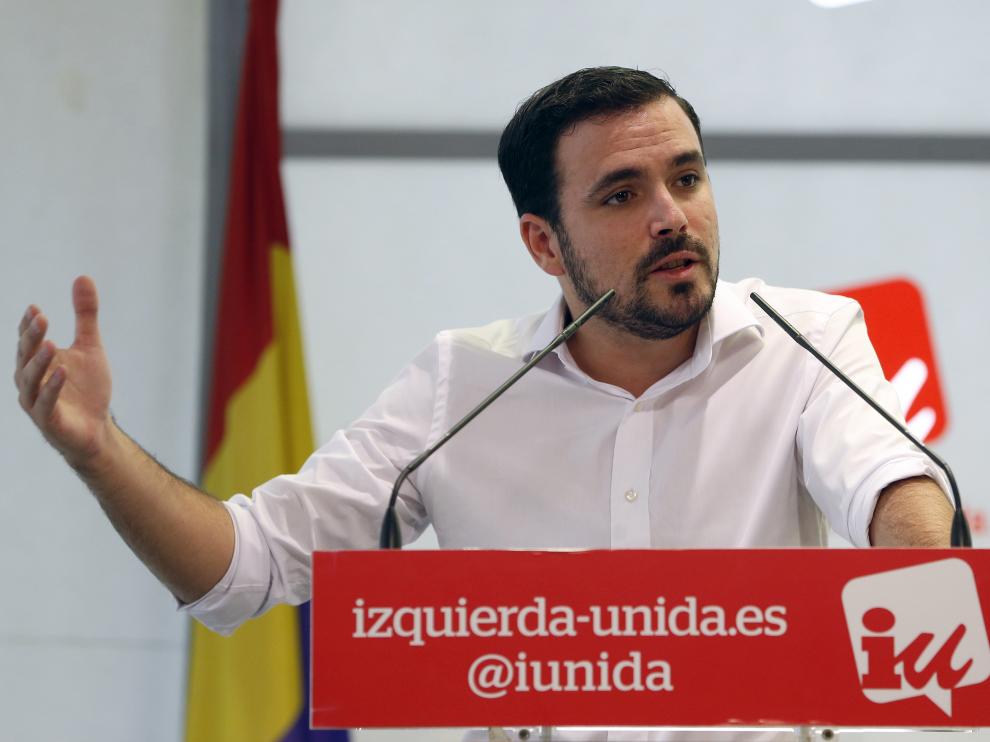Alberto Garzón, ratificado como coordinador federal.