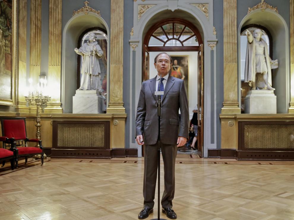 El presidente del Senado, Pío García Escudero