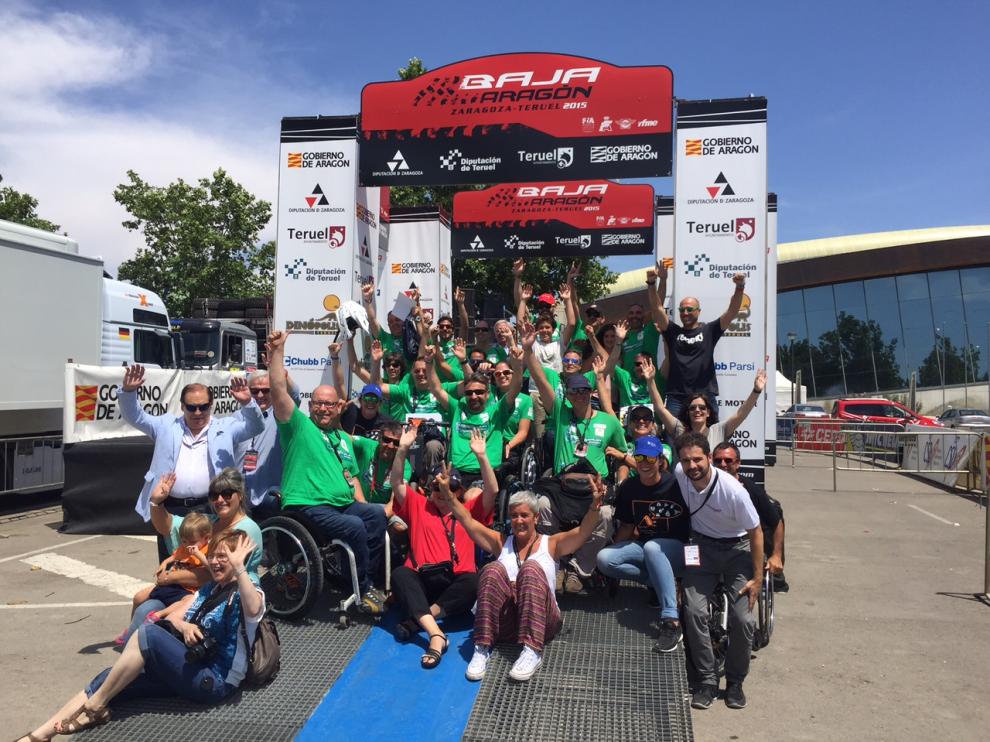 Participantes de la ParaBaja 2015.