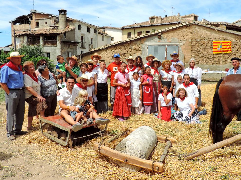 Colungo celebra el domingo su X Fiesta de la Siega y de la Trilla