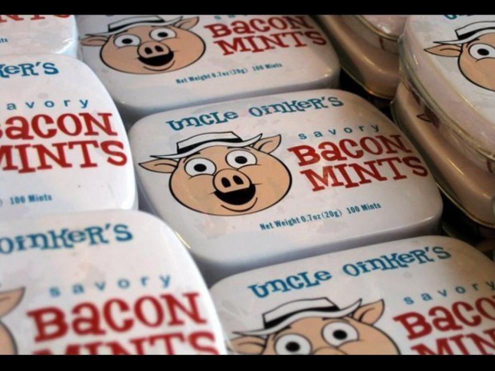 Caramelos con sabor a delicoso... bacon.