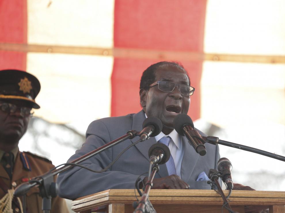 Mugabe en una imagen de archivo.